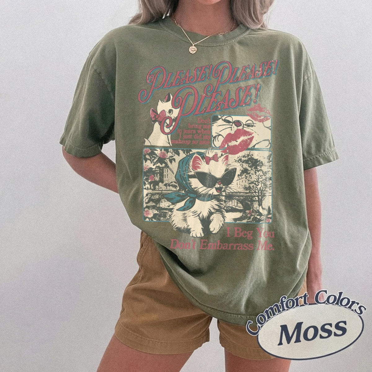 Retro Cat — Bella+Canvas Tee