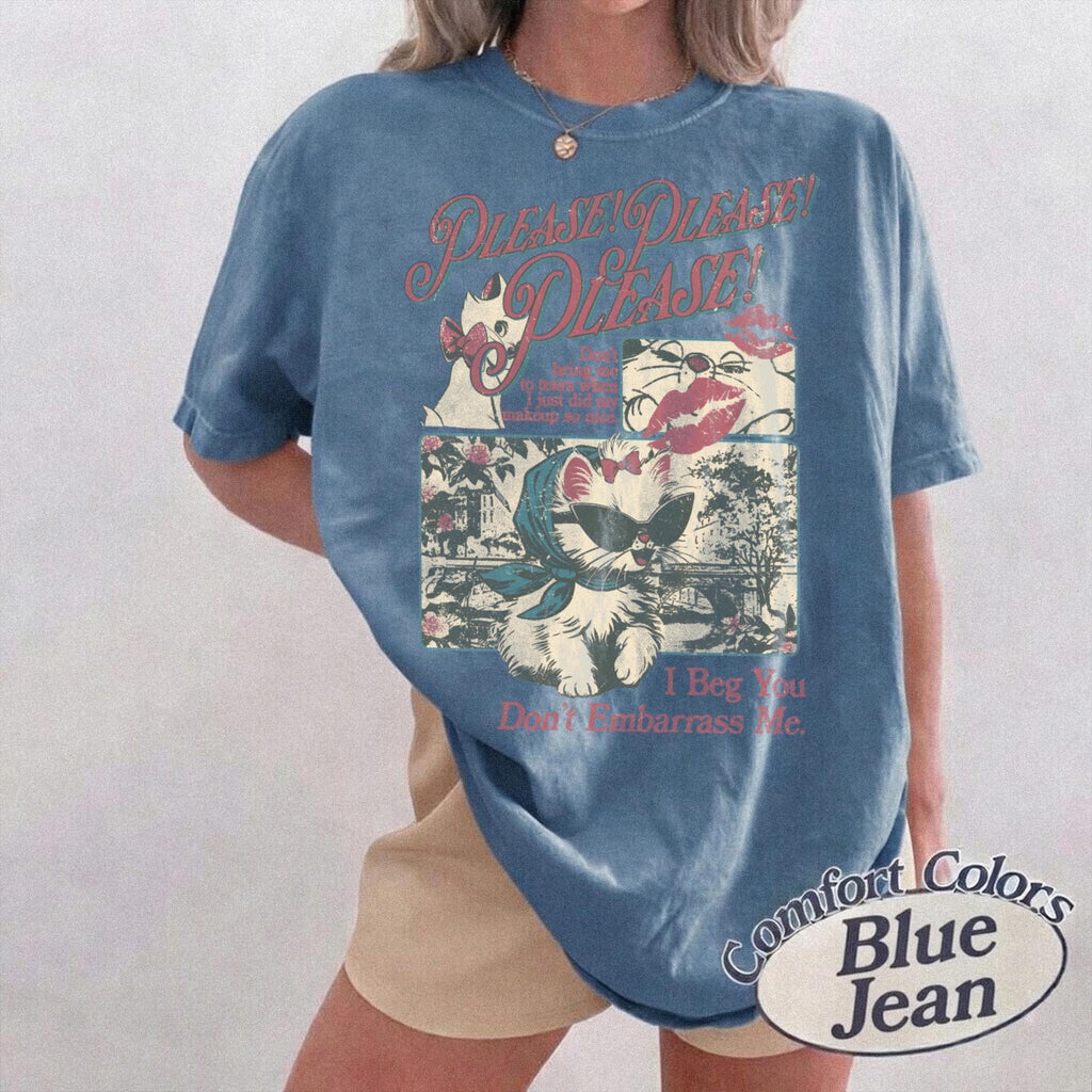 Retro Cat — Bella+Canvas Tee