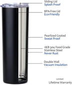 Sublimation 25 Pack 20oz Blank Glitter Holographic Straight Stainless Tumblers Tumbler Coffee Cup w/straw, & box
