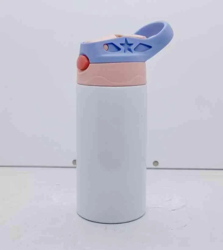 12oz Sublimation Sippy Cup replacement lid (Lids + Straw Only)