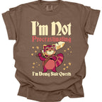 Funny DND Shirt - I'm Not Procrastinating I'm Doing Side Quests - Comfort Colors