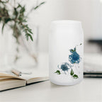 12oz or 16oz Sublimation Blank Glass Can Jar Tumbler (Clear or Frosted)