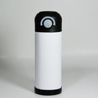 12oz Blank Sublimation Sippy Cup Straight Stainless Drinking Tumbler Sport Water Bottles with Handle