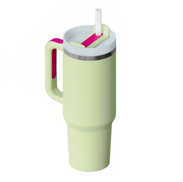 40oz Tumbler w/ Handle stainless