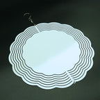Double Sides DIY Designs Heat Transfer Printing 10 Inch Sublimation Blank Aluminum Metal Wind Spinner