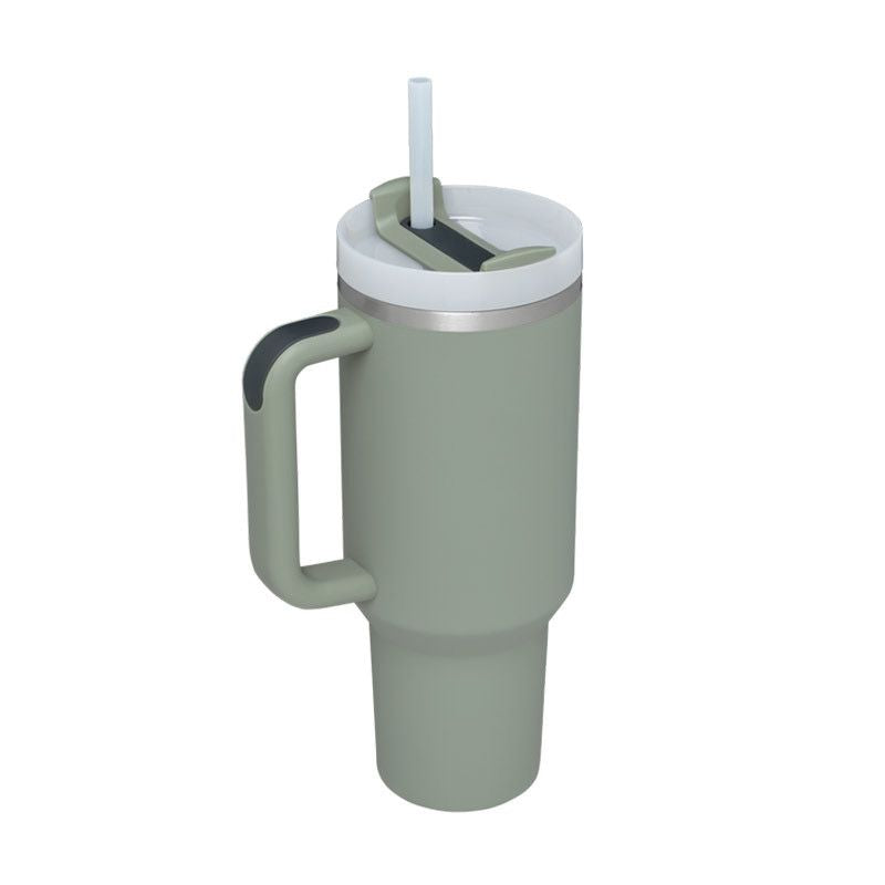 40oz Tumbler w/ Handle stainless