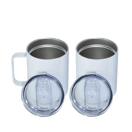10oz Blank sublimation seamless straight camper, coffee Mug tumbler