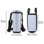 DIY dye Sublimation Blank Neoprene 20oz tumbler tote pouch holder with adjustable strap