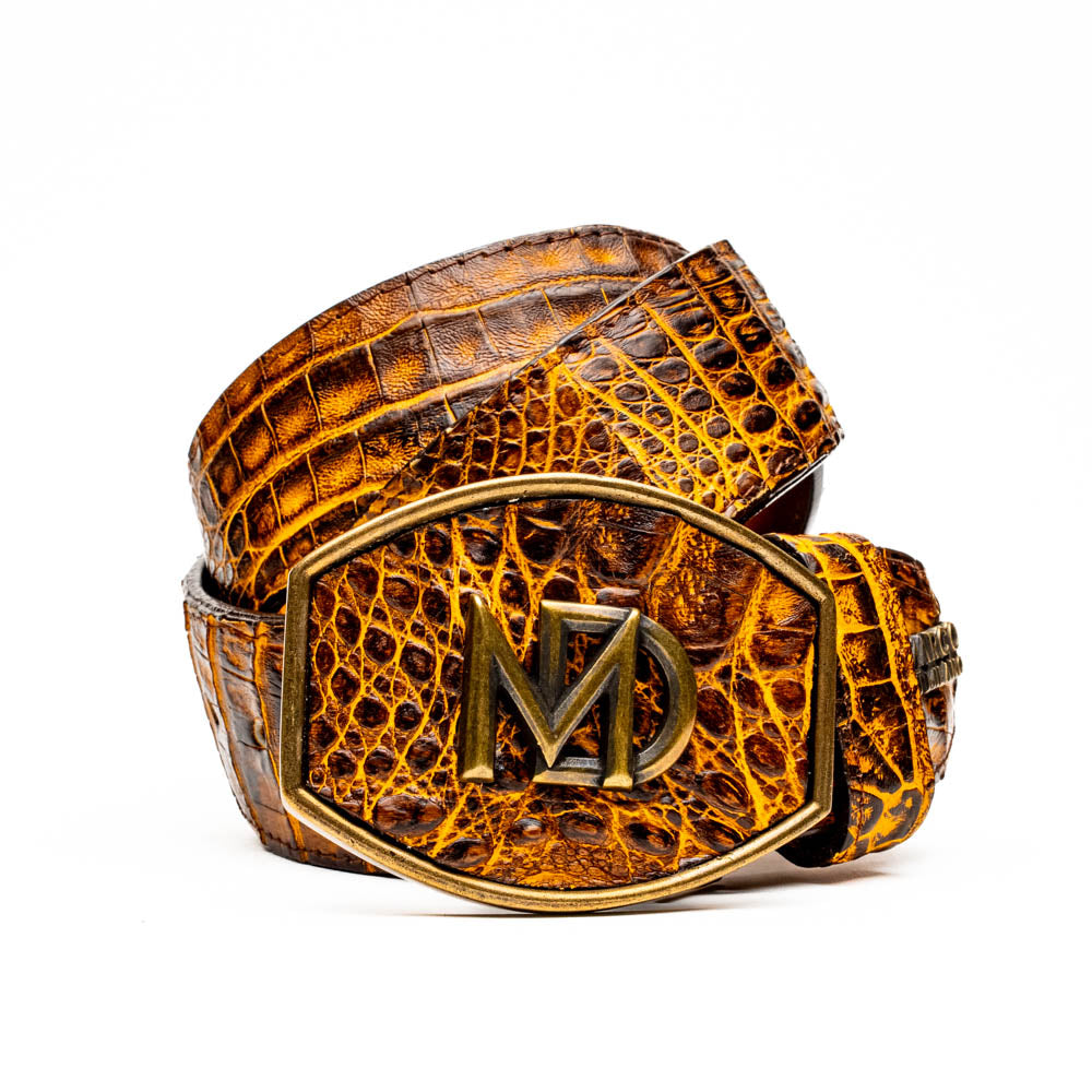 Iowa Belt Mustard Brown