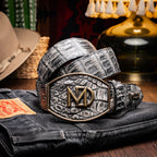 Iowa Belt Stone Gray