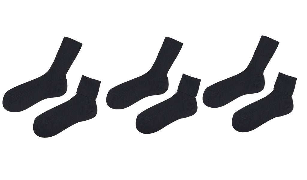 tittimitti® 100% Organic Cotton Kid's Socks (3-Pack) – Made in Italy, Unisex, Soft & Breathable for Boys & Girls.