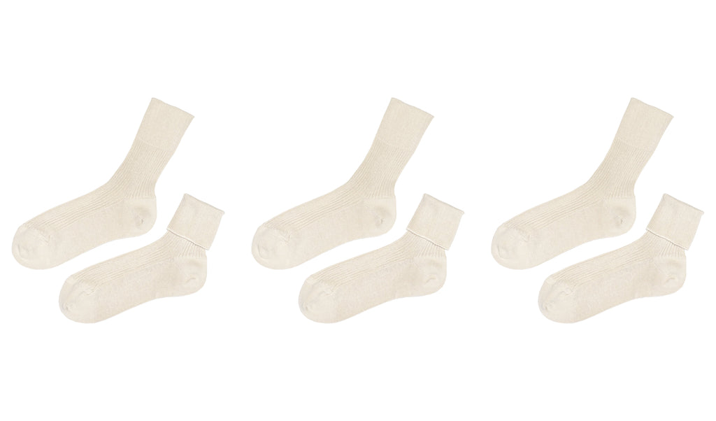 tittimitti® 100% Organic Cotton Kid's Socks (3-Pack) – Made in Italy, Unisex, Soft & Breathable for Boys & Girls.