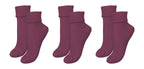 tittimitti® 100% Organic Combed Cotton Luxury Women's Socks 3-Pack. Made in Italy.