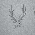 Jackalope Womens V-neck T-shirt
