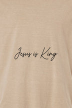 Jesus is King 1 Unisex Garment-Dyed Tee