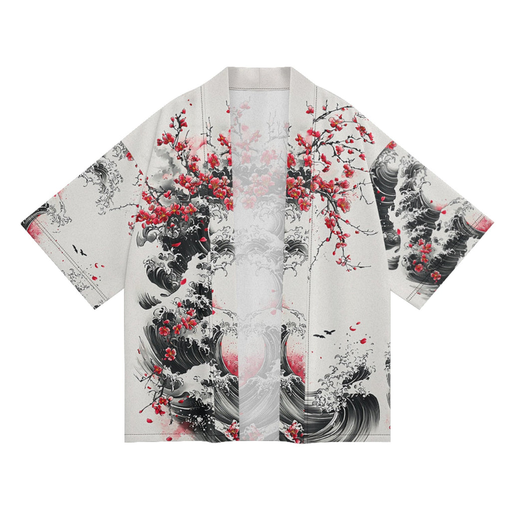 K29 Blossom Waves Kimono