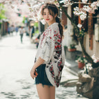 K29 Blossom Waves Kimono