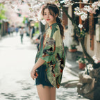 K32 Green Dragon Kimono
