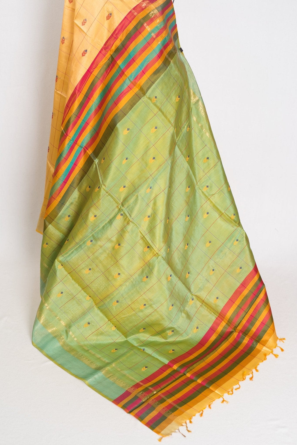 Kala: Handwoven Bishnupuri Silk Saree | Pure Bengali Silk | Soft & Elegant Drape