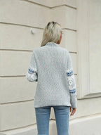Kensley Turtleneck Snowflake Sweater