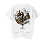 KH806 Movement of Cranes Embroidery Tee