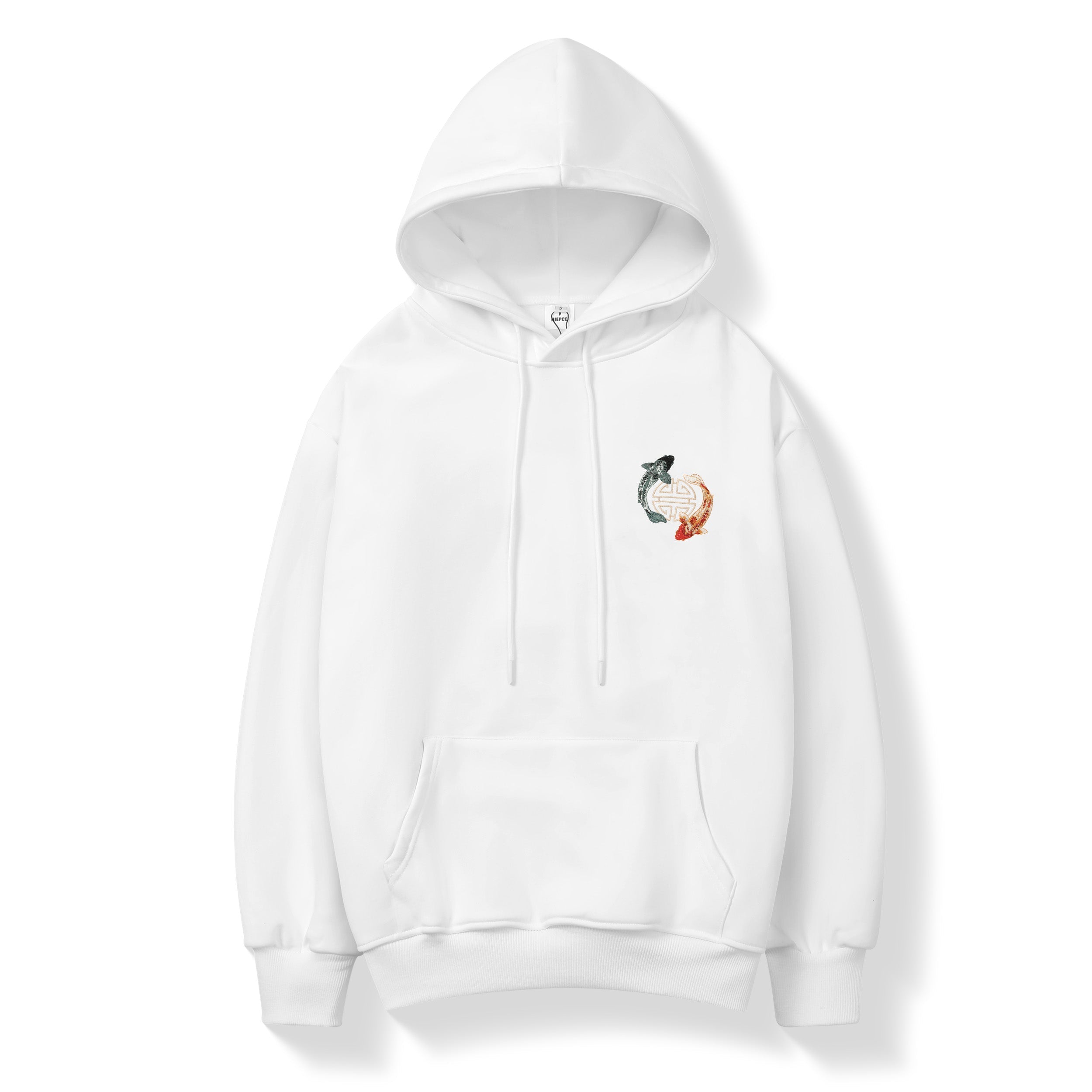KH9008 Yin Yang Koi Embroidery Hoodie