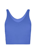 V Neck Organic Cotton Crop Tank