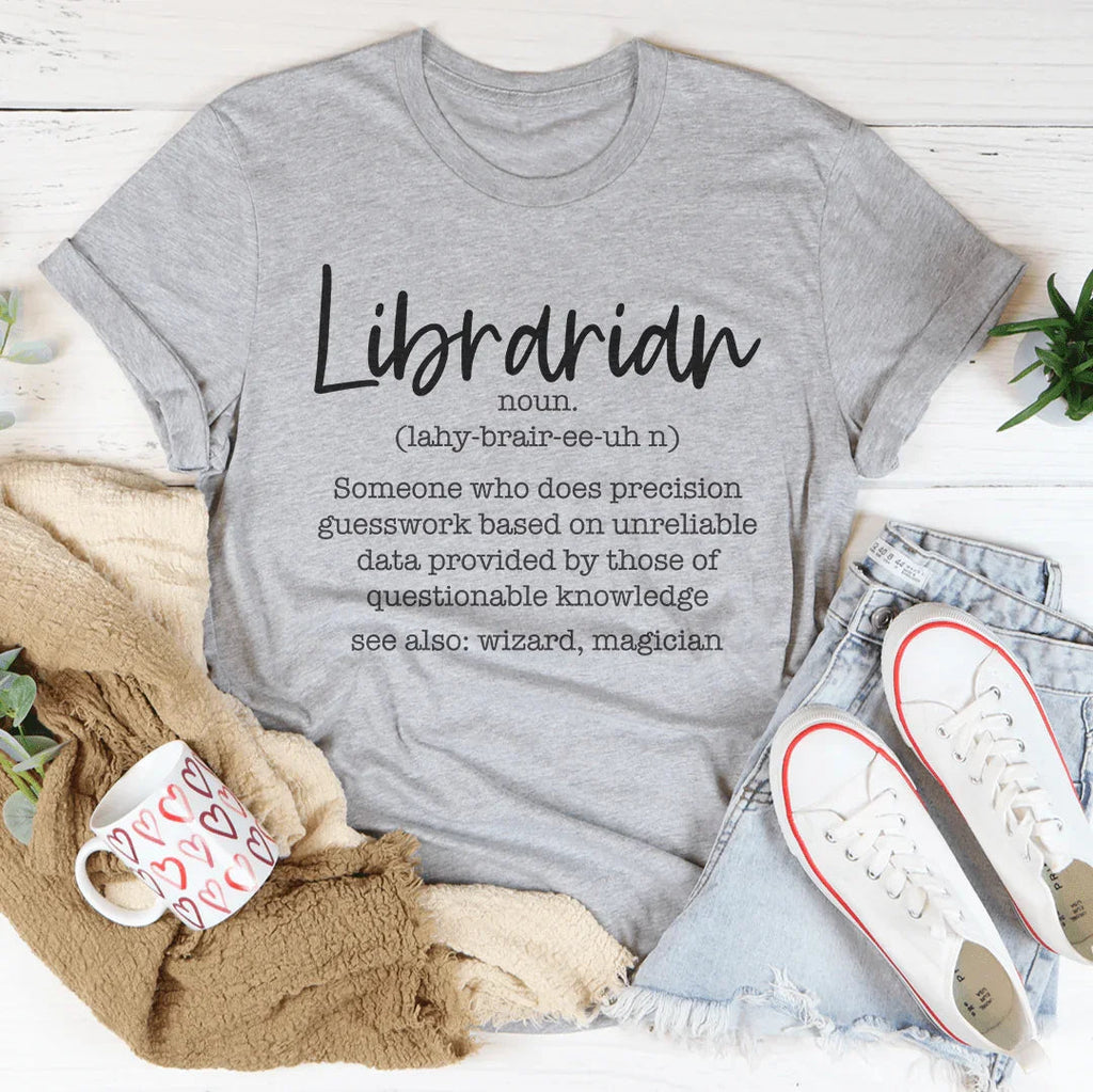 Librarian Someone Who Does Precision Tee