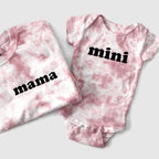 Custom Tie Dye Mama and Mini Matching Shirts