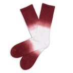 Maroon Dip Casual Socks