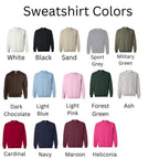 Moody Minimalist Embroidered Sweatshirt – Cozy Aesthetic Crewneck