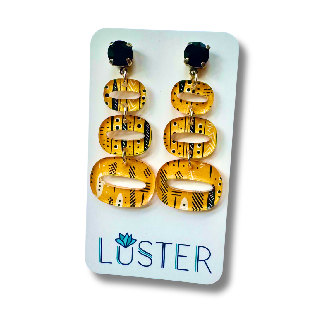 Mid-Century Modern Style Earrings