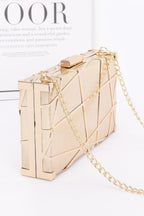 Metal Case Metallic Clutch