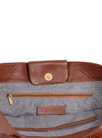 Middle Size Leather Tote