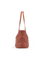 Middle Size Leather Tote