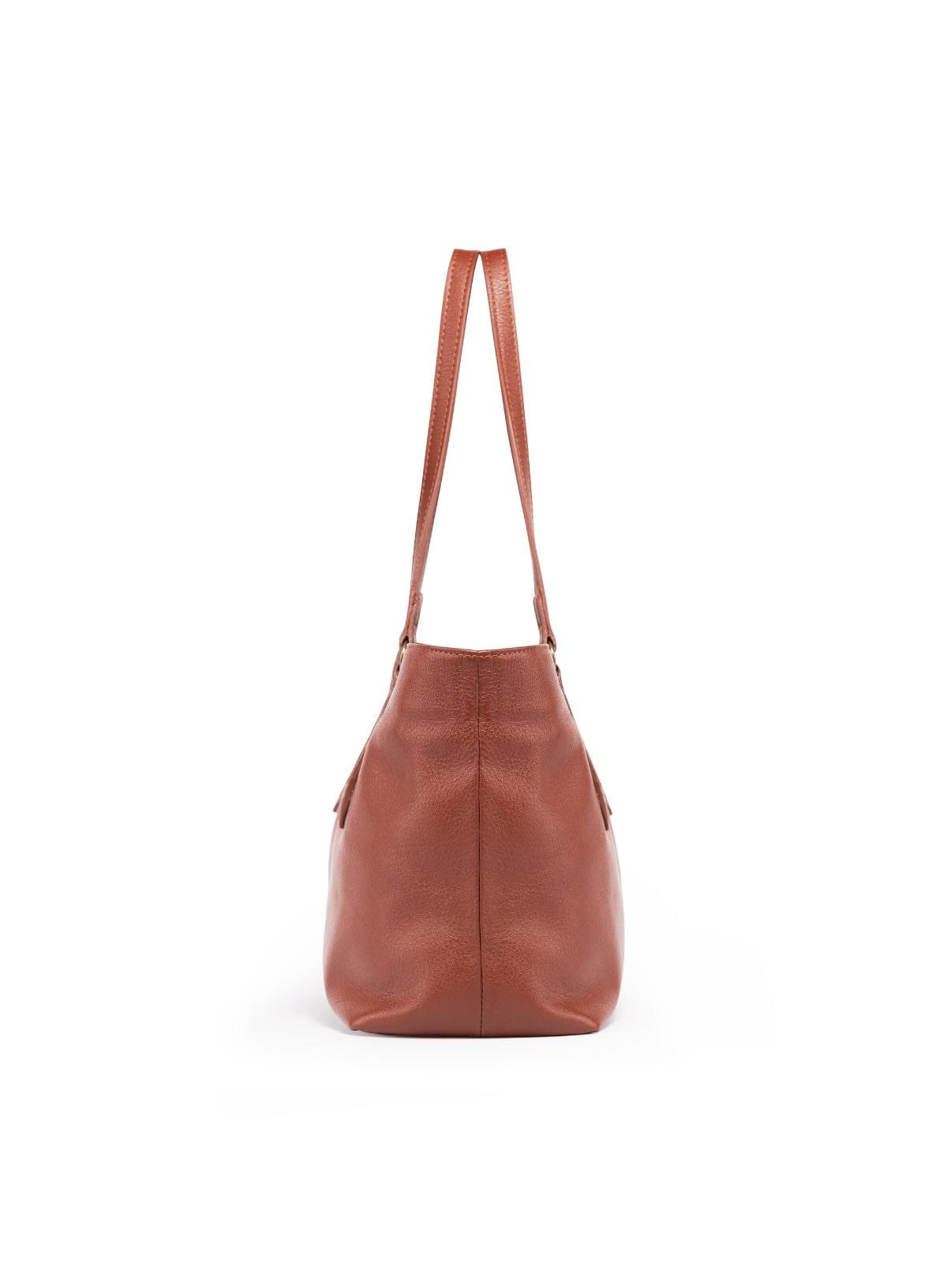Middle Size Leather Tote