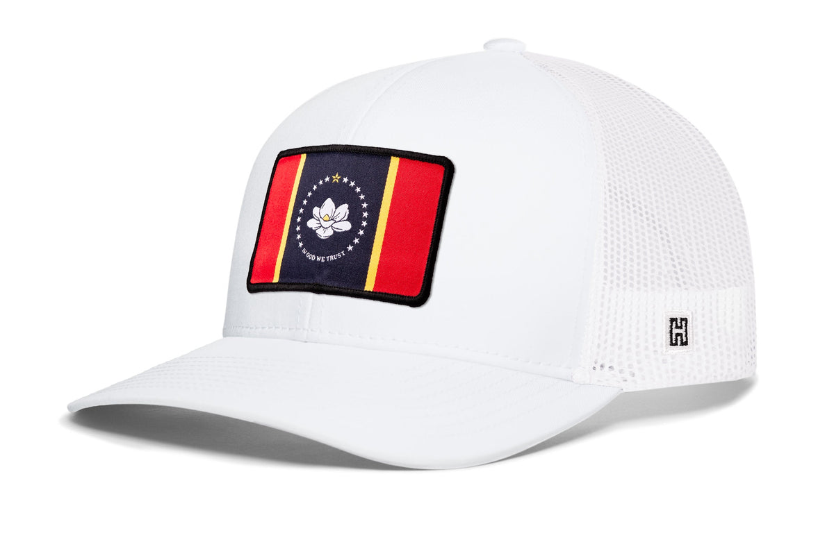 Mississippi Flag Trucker Hat  |  MS Snapback
