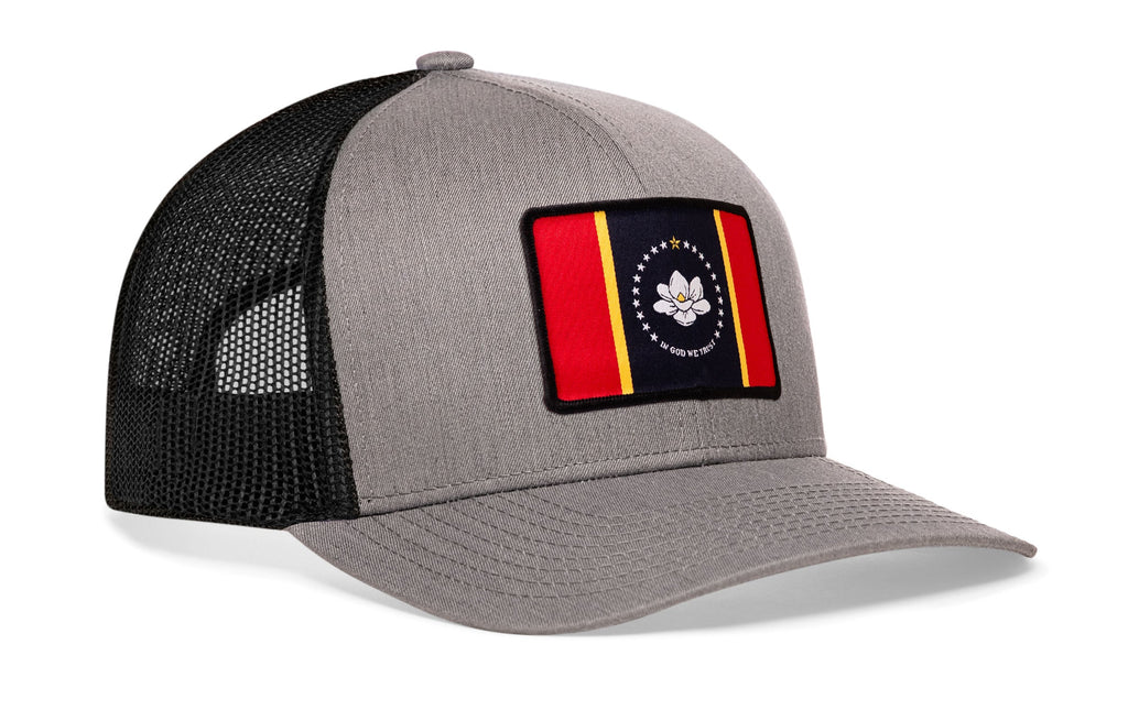 Mississippi Flag Trucker Hat  |  MS Snapback
