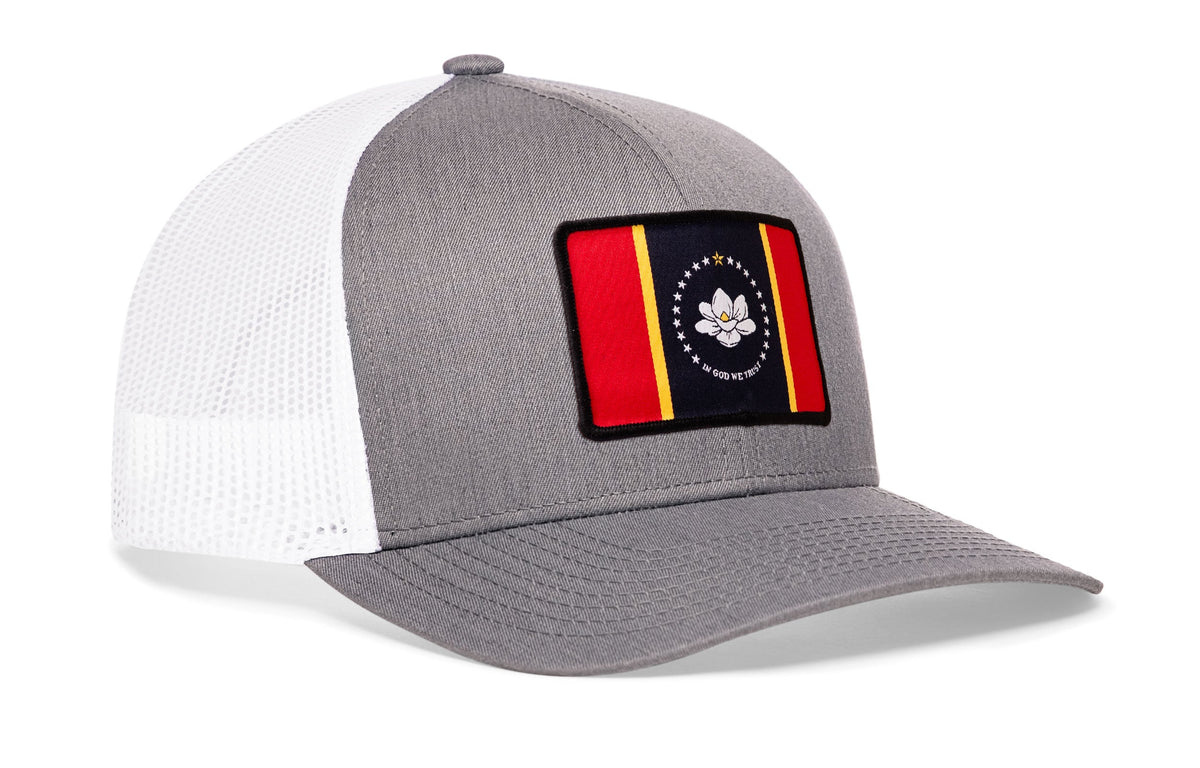 Mississippi Flag Trucker Hat  |  MS Snapback