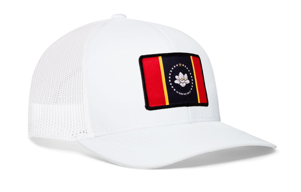 Mississippi Flag Trucker Hat  |  MS Snapback