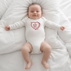 In My Mom Era and Baby Era Candy Heart Sweatshirts & Baby Outfits