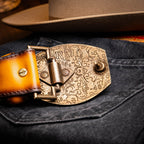 Montana Belt Mustard Brown