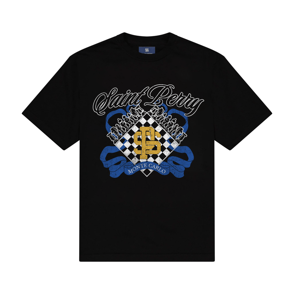 Monte Carlo Chess Crest Tees