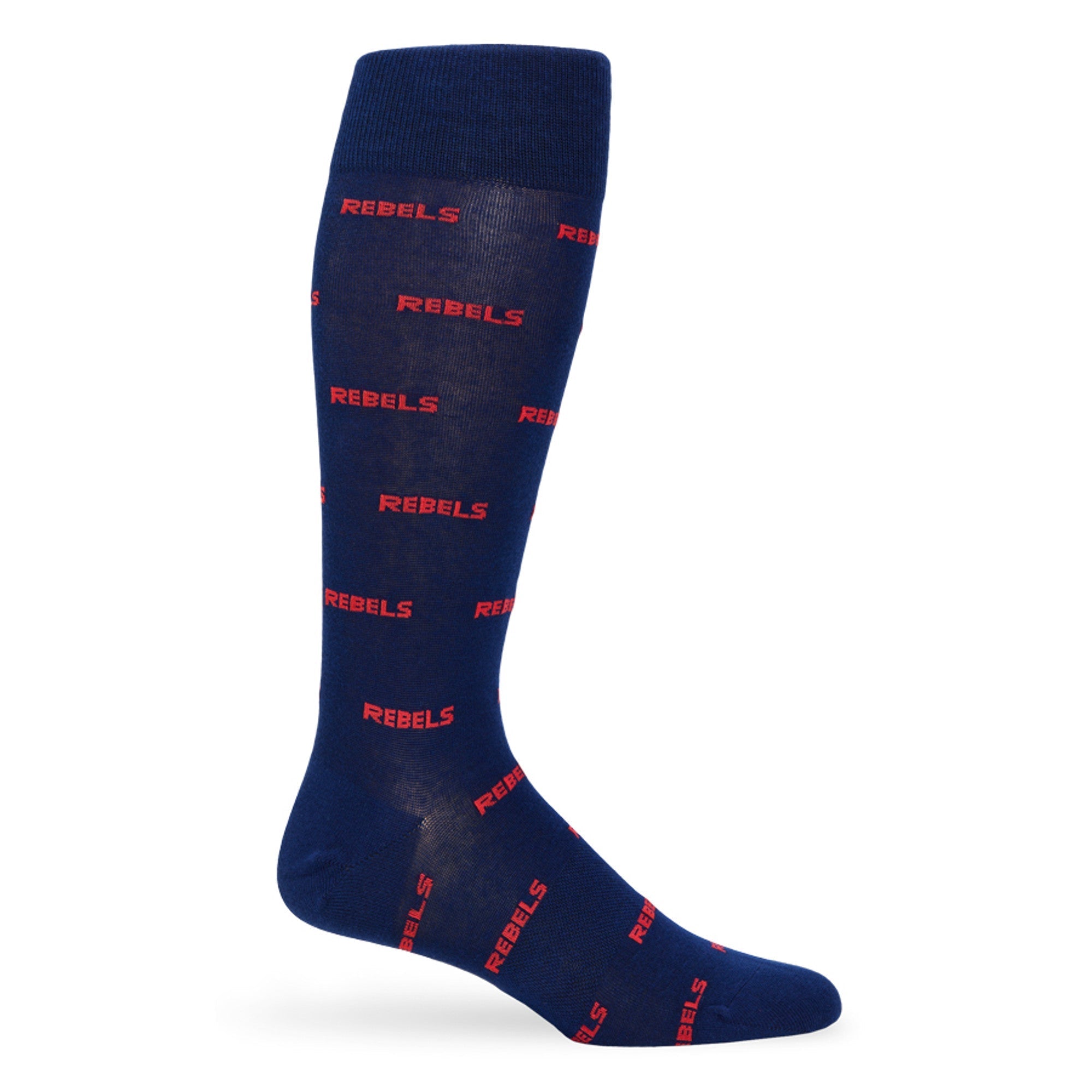 Navy Rebel Dress Socks