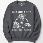 Necromancy Reduce Reuse Reanimate Sweatshirt