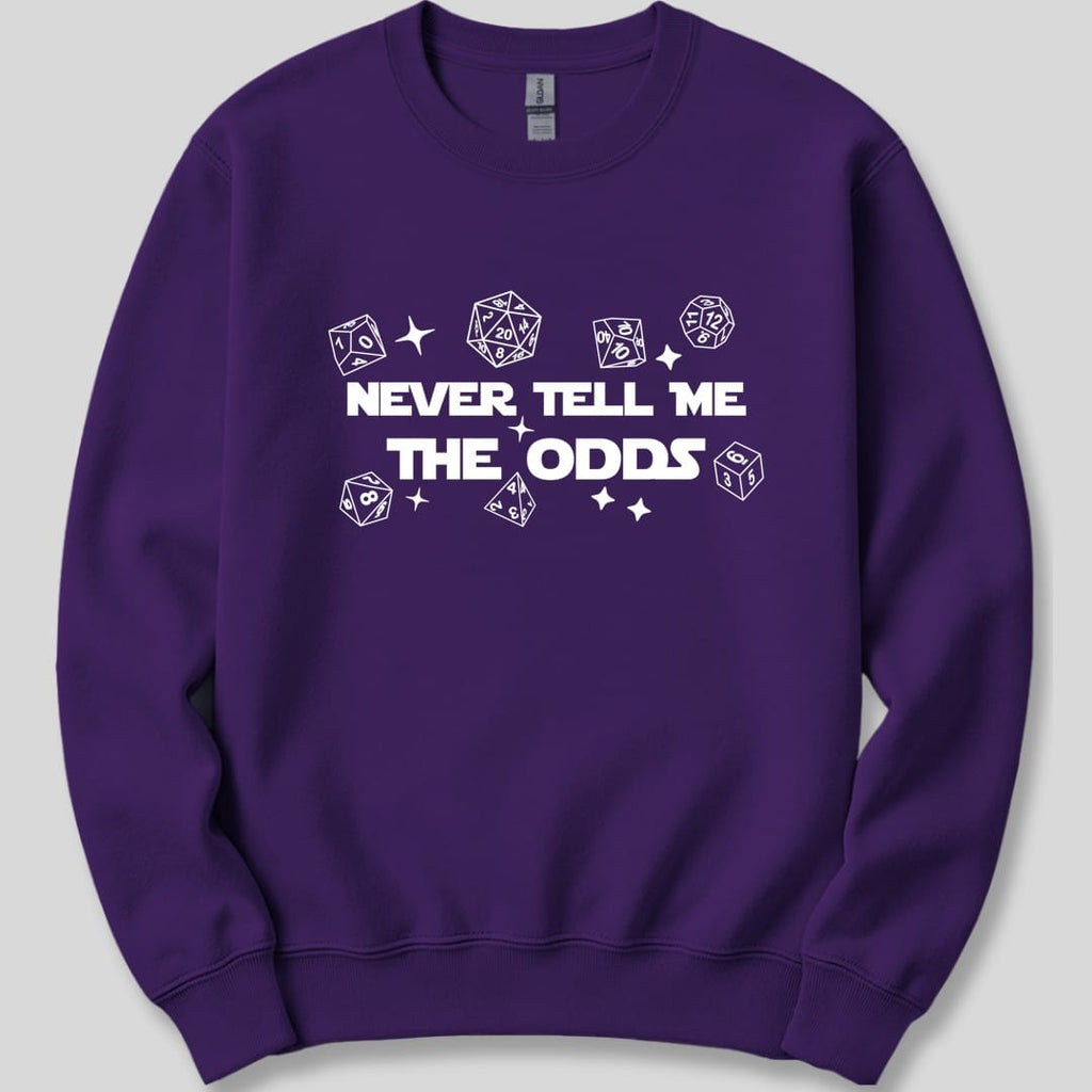 Never Tell Me The Odds D&D Sweatshirt