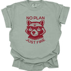 No Plan Just Fire D&D T-shirt - Comfort Colors