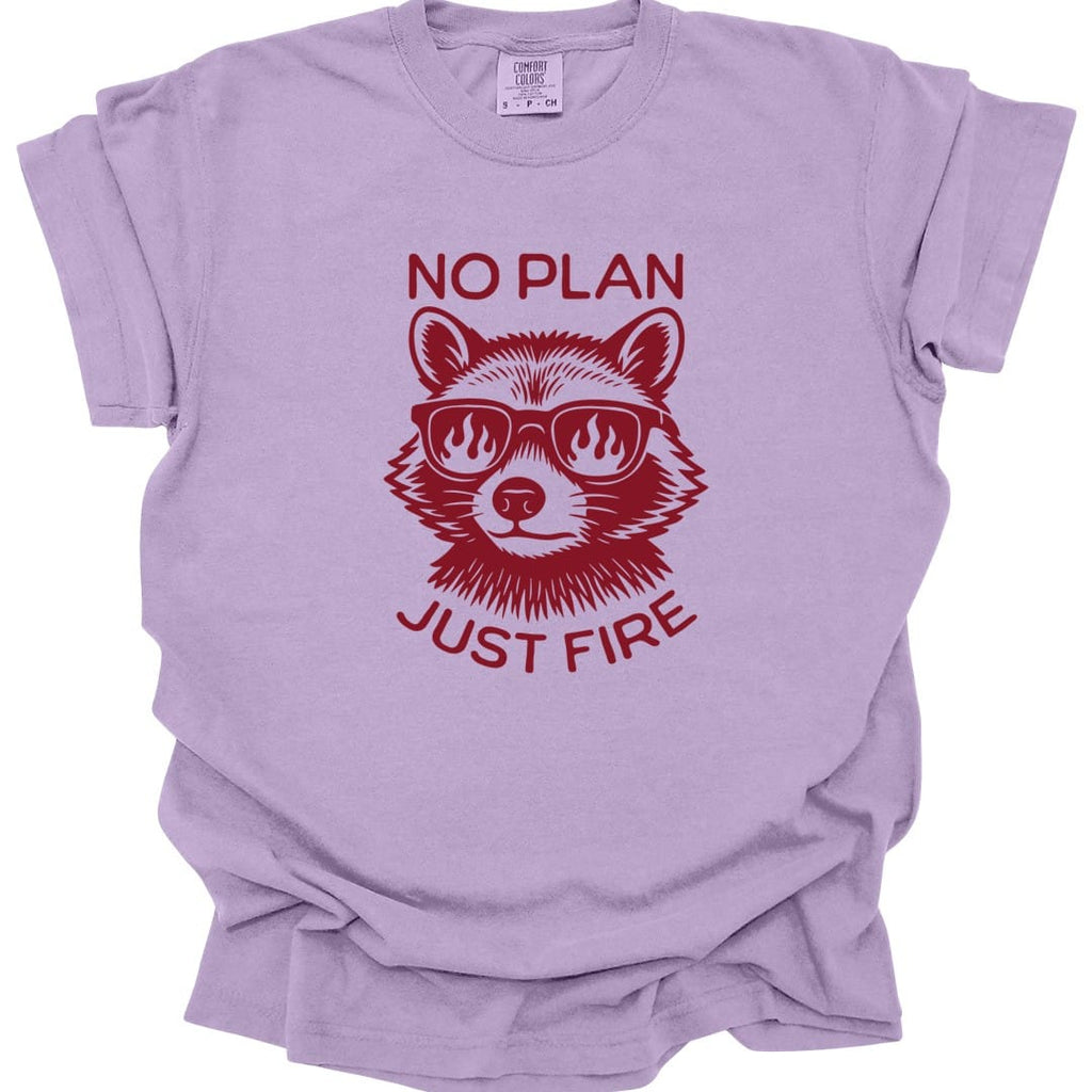 No Plan Just Fire D&D T-shirt - Comfort Colors