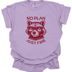 No Plan Just Fire D&D T-shirt - Comfort Colors