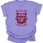 No Plan Just Fire D&D T-shirt - Comfort Colors